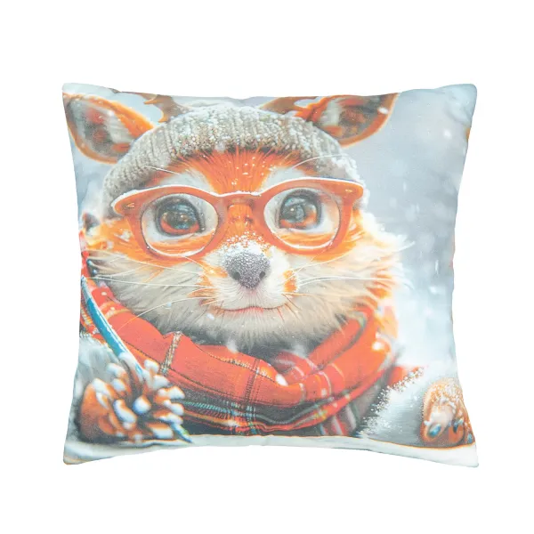 Decorative pillow Home Line Fox with handle 45х45 cm 189228
