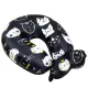 Home Line "Black and White Cats" travel pillow and blindfold 30x30cm 179142 small