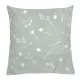 Home Line calico pillowcase "White cornflowers on gray" 70x70cm 165433 small