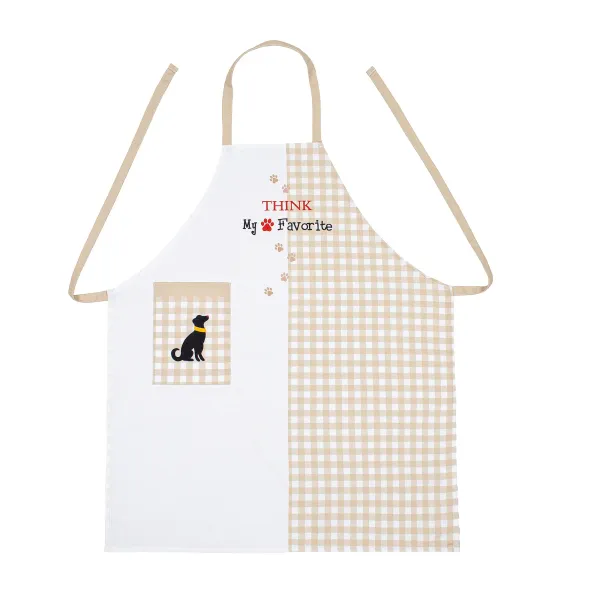 Apron with an adjustable tie Home Line  Dogs  68x80 cm 182808