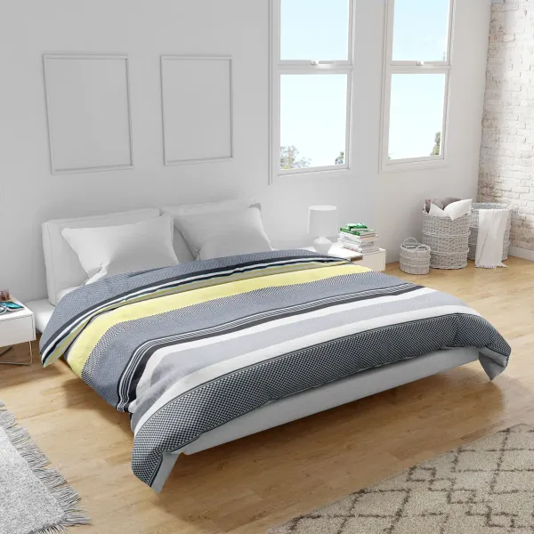 Cotton Duvet Сover Home Line Chessboard 205x220 cm 188327