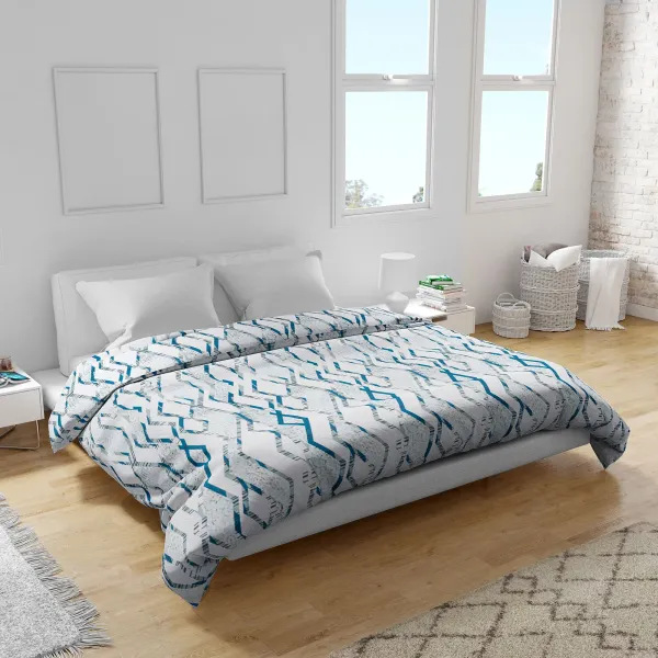 Cotton Duvet Сover Home Line Geometry 205x220 cm 188330