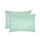 Calico pillowcases (2 pcs.) "Cornflowers white on green" 50x70 cm 168658 small