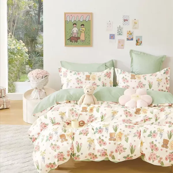 Bed linen set Home Line "BEAR AND BUNNY ON THE LAWN" 176088