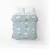 Home Line calico duvet cover &quot;Gingo biloba gray-blue&quot; 145x215cm 165384