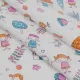 Flannel "Girls and boys" orange 96cm (160g/m2) 158690 (508) small