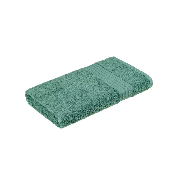 Terry border towel 40x70 cm (green) 181775