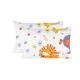 Set of 2 Cotton Pillowcases Home Line Madagascar Yellow Purple 50x70 cm 167482 small