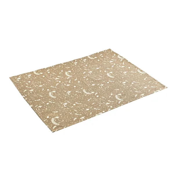 Cotton Waffle Kitchen Towel Hens Brown 45х60 cm 183390