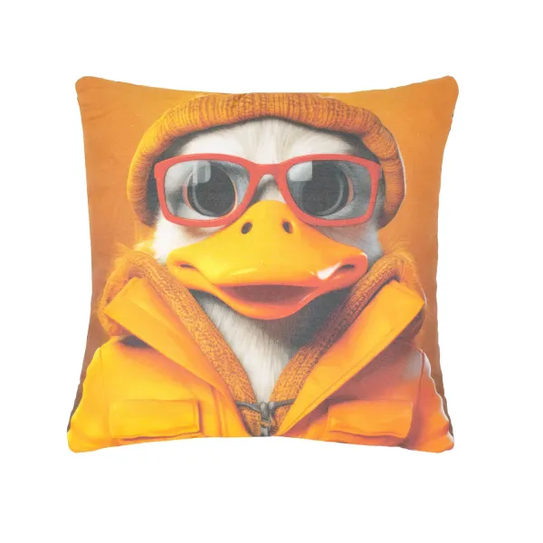 Decorative pillow Home Line Duck in a Hat 45х45 cm 189216