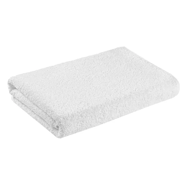 Cotton Terry Towel Home Line White 70x140 cm 121749