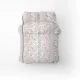 One and a half bedding set Home Line "Coziness" (gray-pink) 173516 small