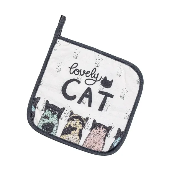 Pot Holder Home Line Lovely Cat 20x20cm  182834