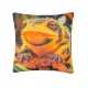 Decorative pillow Home Line Yellow frog 45х45 cm 189210 small