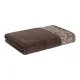 Terry towel "Flora" (brown) 70x130 cm 177672 small