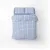 Single Flannel Bedding Set Home Line Checkered Blue Grey Blue 1