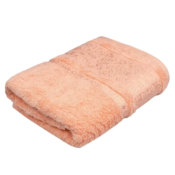 Cotton Tencel Terry Towel Home Line Bamboo Orange 50x90 cm 127247