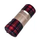 Fleece plaid "Polar" (red-gray) 220x160cm 164479 small