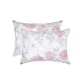 Set of 2 Cotton Pillowcases Home Line Spring Evening Grey Pink 50x70 cm 169567 small