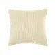 Knitted Wool Blended  Pillowcase Tonk Line Braids Ivory 40x40 cm 193264 (889) small