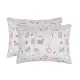 Calico pillowcases (2 pcs.) "Cat's Joy" (beige) 50x70 cm 174440 small