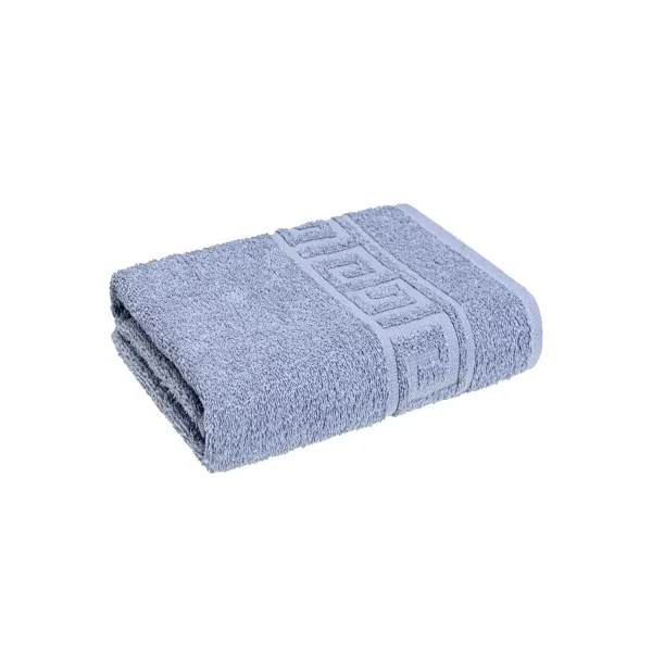 Cotton Terry Towel Home Line 40x70 cm Grey Blue 179743