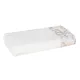 Cotton Terry Towel Home Line with Printed Border 50x90 cm White 188631 small