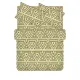 Euro bedding set Home Line "Maya" (olive) 96541 small