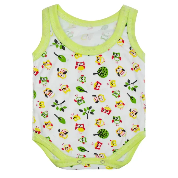 Baby bodysuit with short sleeves size 62 "Little Owls" 155725