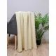 Knitted Wool Blended Throw Plaid Tonk Line Chess Ivory 130x180 cm 193240 small