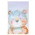 Flat Large Scale Waffle Pique Printed Sheet Home Line Bear 145x215 cm  193297