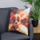 Decorative pillow Home Line Corgi dog 45х45 cm 189219 (544) small