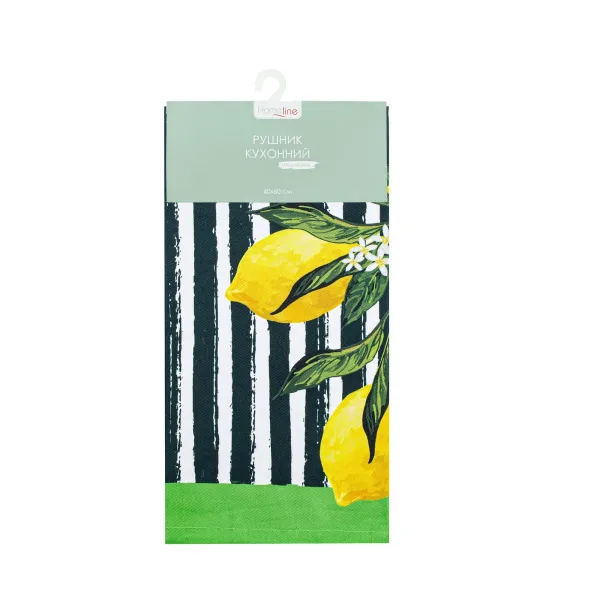 Cotton Canvas Kitchen Towel Lemons 40x60 cm 182815