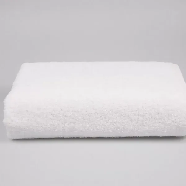 Cotton Terry Towel Home Line White 50x90 cm 127653