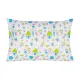 Home Line calico pillow case "Girls and boys" (green) 40x60 cm 163839 small