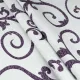 Lilac printed "Monogram" purple 150cm (140g/m2) 155736 small