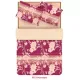 One and a half bedding set Home Line "Laguna" (pink) 88511 small