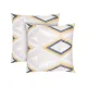 Set of 2 Cotton Pillowcases Home Line Kaleidoscope Beige Graphite 70x70 191515 small