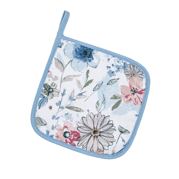 Pot Holder Home Line Flowers 20x20cm  182831