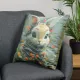 Decorative pillow Home Line Forest Hare 45х45 cm 189220 (571) small