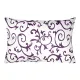 Home Line calico pillowcase "Monogram" (lilac) 50x70cm 165083 small