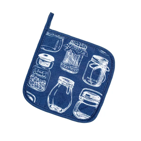 Pot Holder Home Line Jars 20x20cm  182837