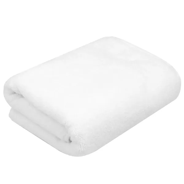 Cotton Terry Towel Home Line White 50x90 cm 125379
