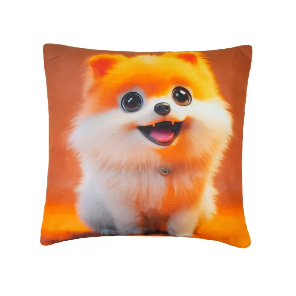 Decorative pillow Home Line Spitz dog 45х45 cm 189241