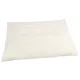 Double-sided pillow with a spring block and filler made of siliconized fiber (cream) small