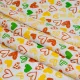 Printed cotton "Hearts" yellow 150cm (120g/m2) 154959 (14) small