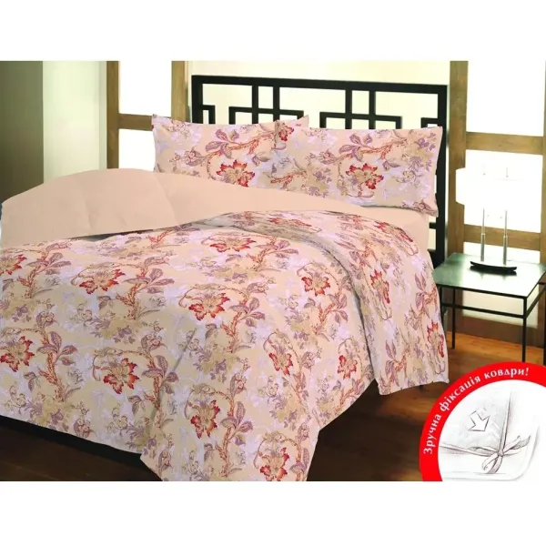 Euro bedding set Home Line "Juno" (beige) 102596