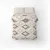 Single Cotton Bedding Set Home Line Kaleidoscope Beige Graphite Dark mother of Pearl