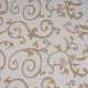 Lilac printed "Monogram" caramel 150cm (140g/m2) 156548 small