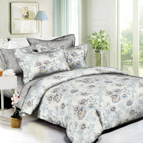 Double Cotton Bedding Set Home Line Piedmont 141512